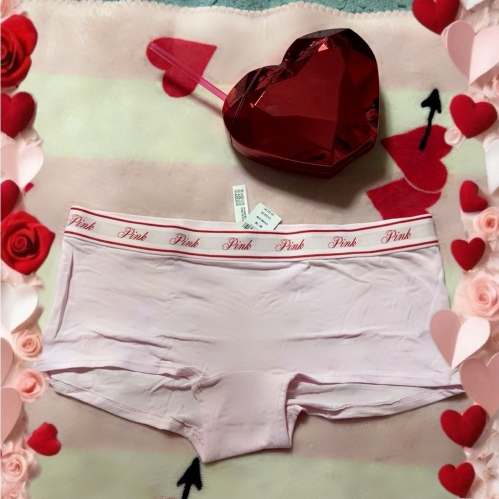 Victoria's Secret Light Pink Boyshort Panties